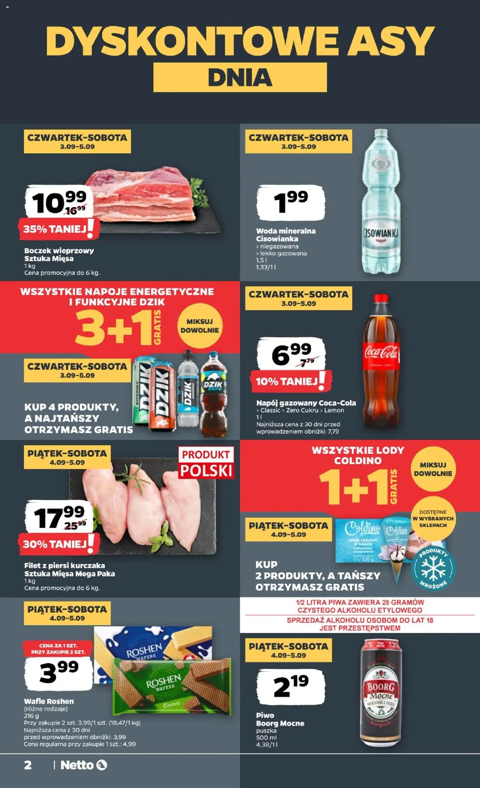 Pogląd gazetki "Netto gazetka od czwartku" ze sklepu Netto ważnej od 03.09.2026