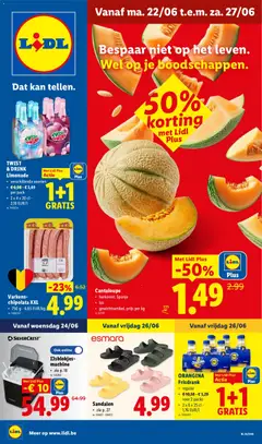 Prévisualisation de Lidl Folder week 26 du magasin Lidl formulaire valide 22/06/2026