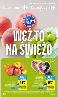Pogląd gazetki "Carrefour gazetka - Weź to na świeżo" ze sklepu Carrefour ważnej od 25.05.2026