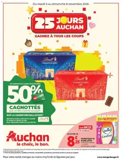 Prévisualisation de Auchan 25 jours 2 hypers du magasin Auchan formulaire valide 03/11/2026