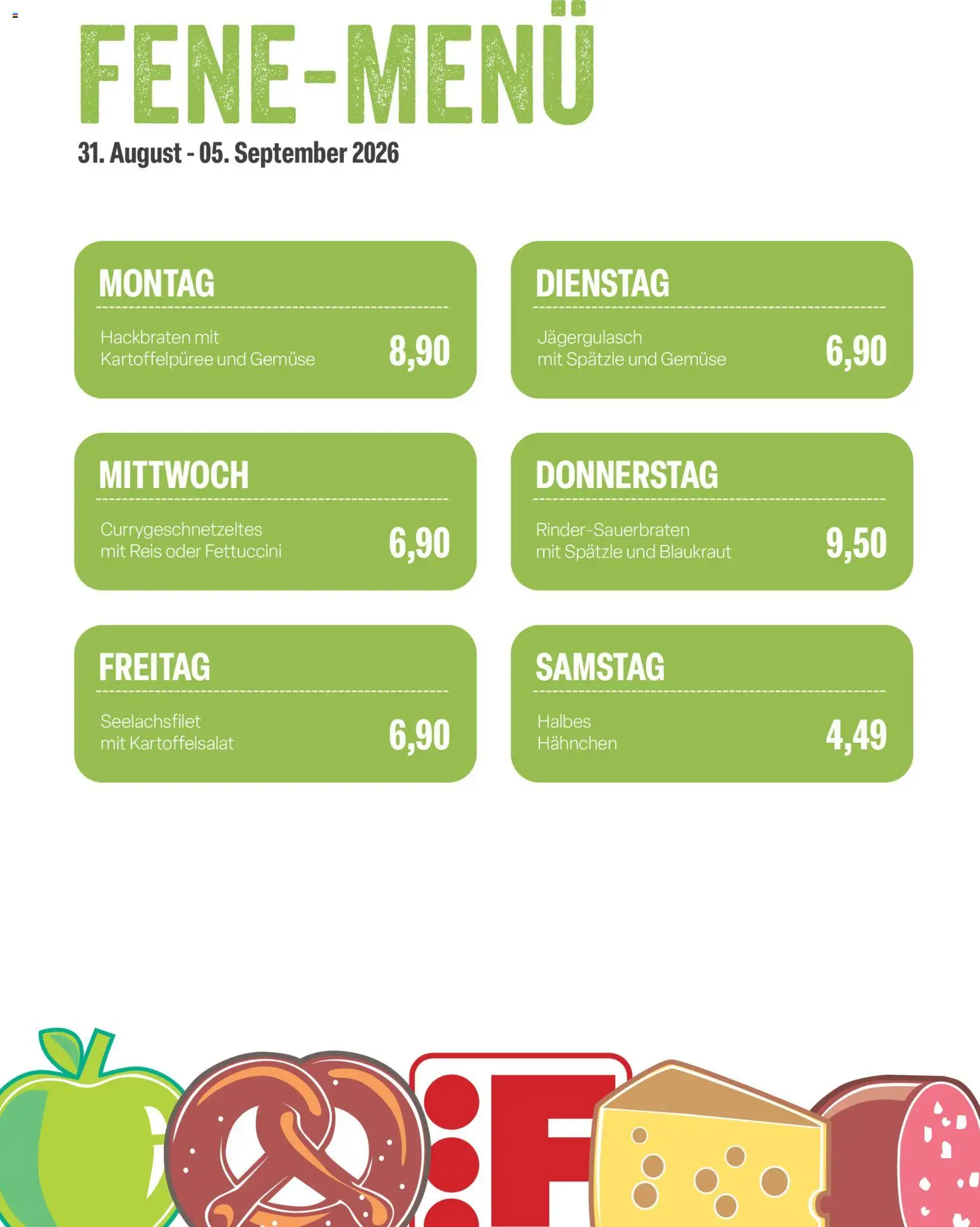 Vorschau von dem Prospekt des Geschäftes Feneberg, gültig ab dem 31.08.2026