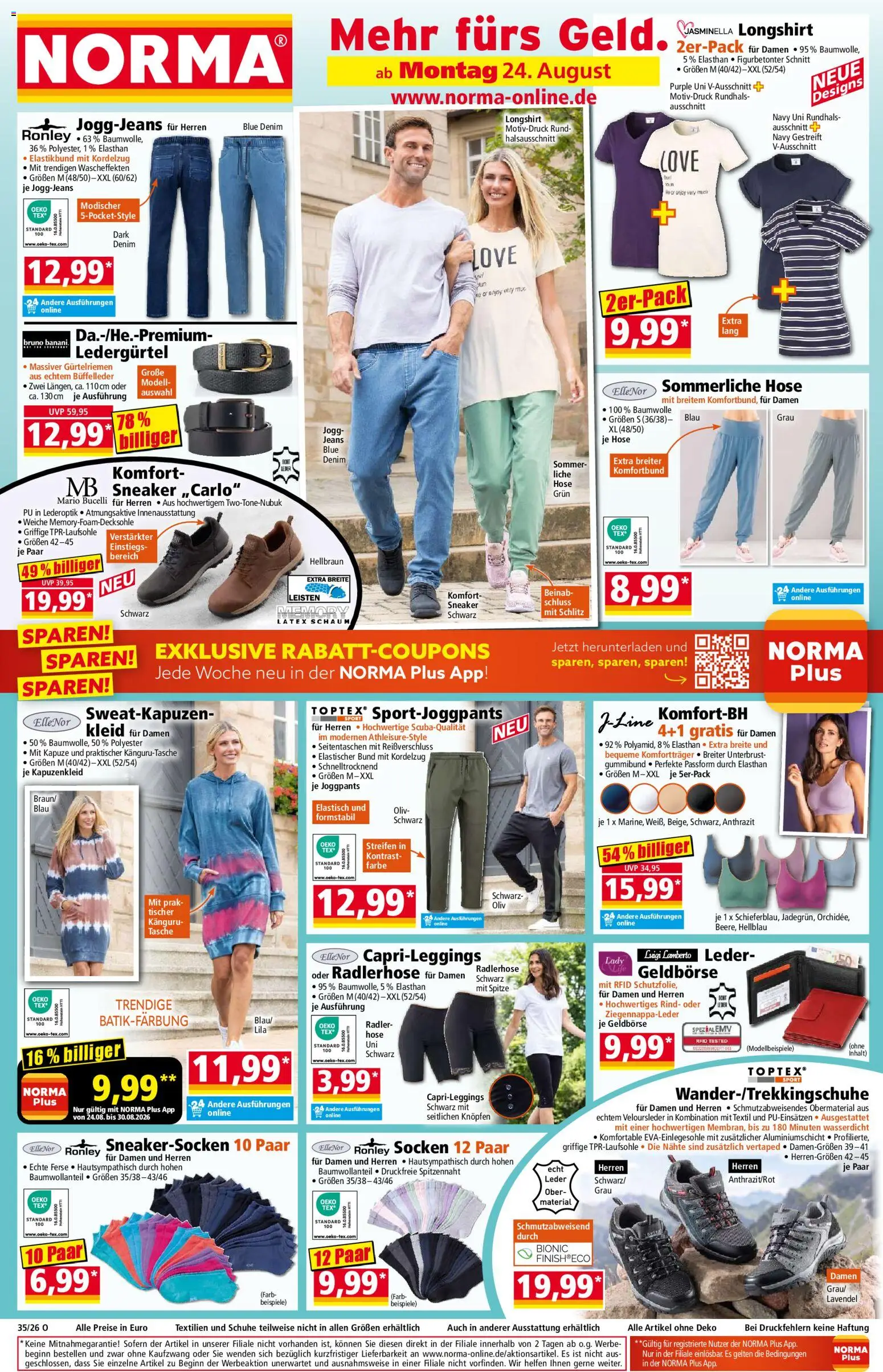 Vorschau von dem Prospekt des Geschäftes Norma, gültig ab dem 24.08.2026