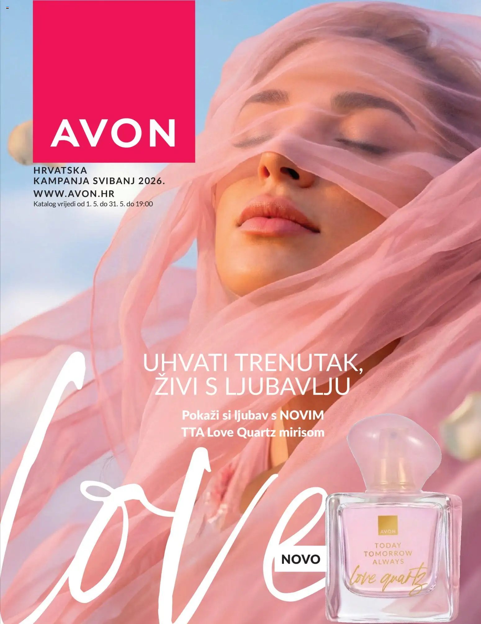 Pregled letka Avon Katalog trgovine Avon vrijedi od 01.05.2026