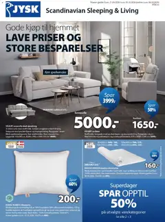 Forhåndsvis JYSK kundeavis fra butikk JYSK gyldig fra 21/09/2026