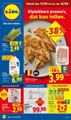 Voorbeeld van Lidl Folder week 20 van winkel Lidl geldig vanaf 11/05/2026