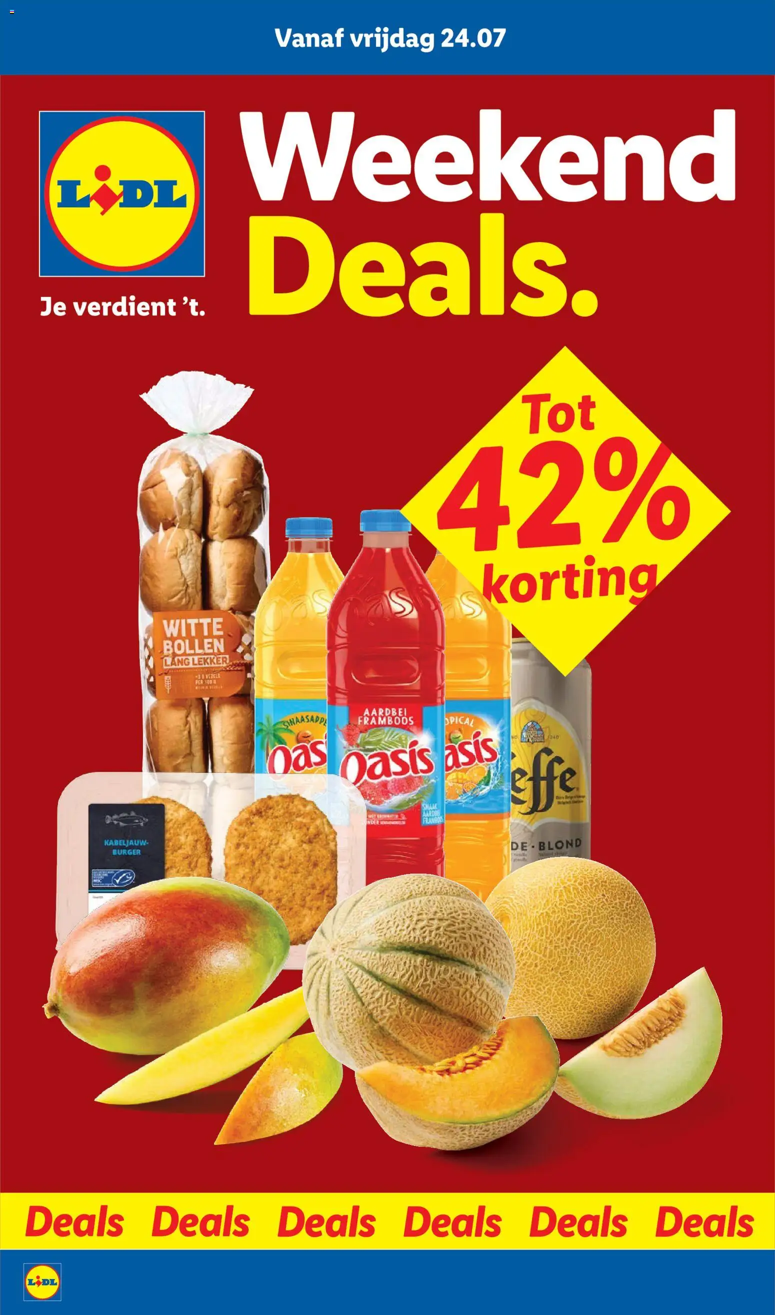 Voorbeeld van Lidl folder - Weekenddeals van winkel Lidl geldig vanaf 24-07-2026