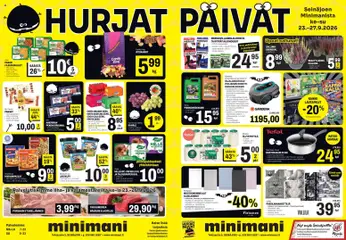 Kaupan Minimani Minimani tarjoukset Seinäjoki esikatselu, voimassa 23/09/2026