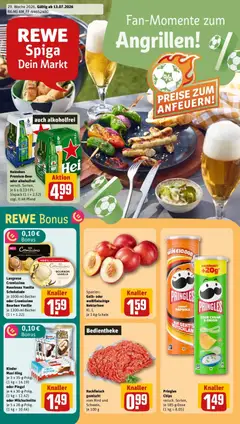 Vorschau von dem Prospekt des Geschäftes Rewe, gültig ab dem 12.07.2026
