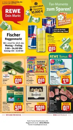 Vorschau von dem Prospekt des Geschäftes Rewe, gültig ab dem 29.06.2026