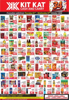 Preview of KIT KAT Cash & Carry flyer valid from 01/10/2026
