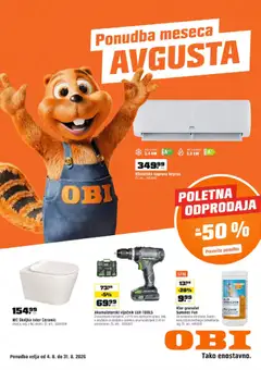 Predogled kataloga iz trgovine OBI veljaven od 04.08.2026