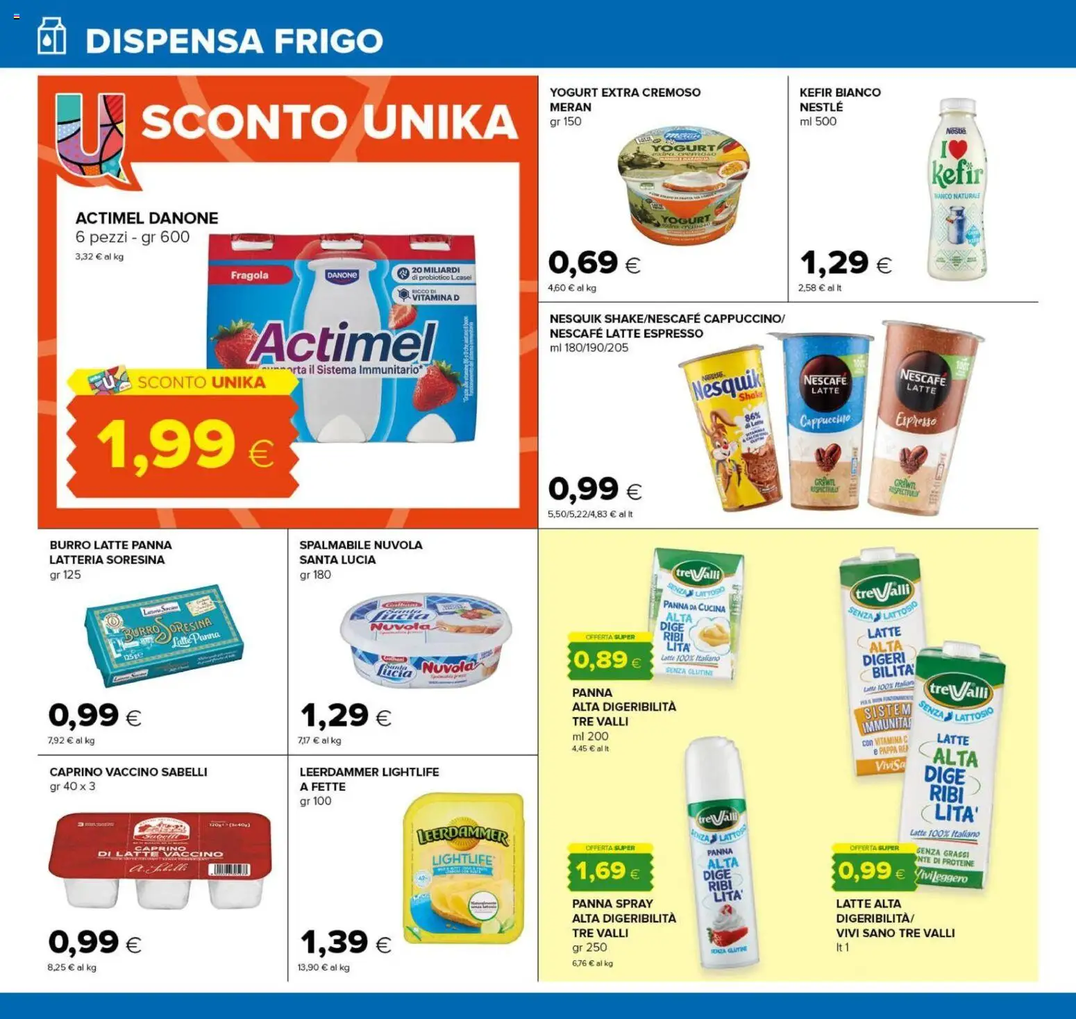 Anteprima dell'opuscolo Oasi volantino Perugia dal negozio Oasi valido da 04/09/2026 - Senza glutine, Latte, Porta, Burro, Panna, Nescafé, Tè, Panna da cucina