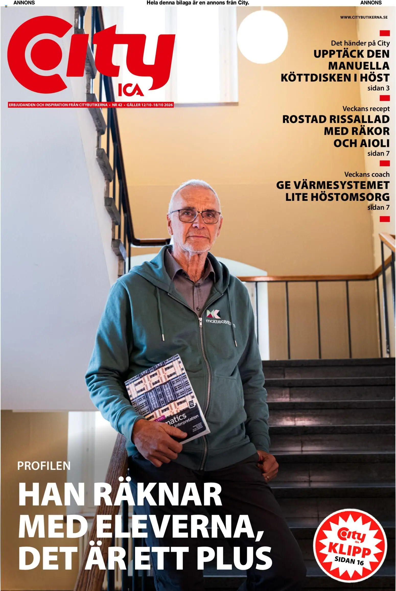 Förhandsgranska reklamblad ICA Kvantum city från butik ICA Kvantum gäller från 12/10/2026 - Aioli, Räkor, Galler, Rostad