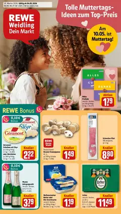 Vorschau von dem Prospekt des Geschäftes Rewe, gültig ab dem 04.05.2026