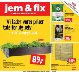 Eksempel på tilbudsavis Jem & fix - Tilbudsavis uge 23 fra butik Jem & fix gyldig fra 31/05/2026