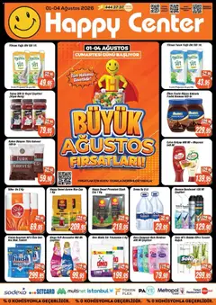 Happy Center Happy Center Katalog 01.08.2026 - Broşürünün önizlemesi