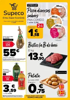 Vista previa del folleto de la tienda Supeco válido desde el 17/09/2026 