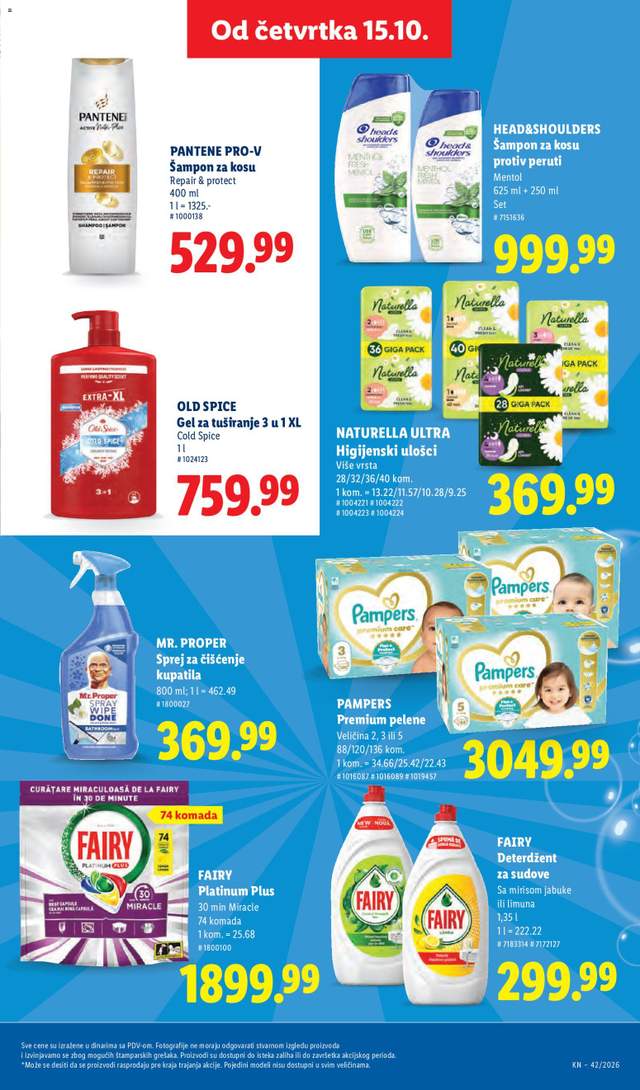 Novi Lidl katalog od 15.10.