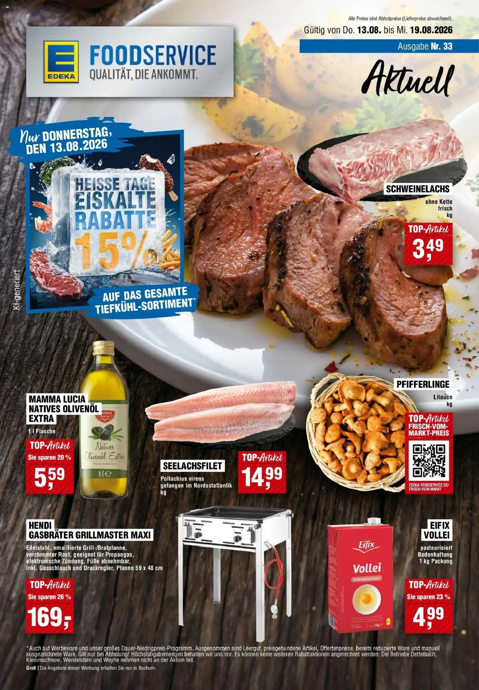 Vorschau von dem Prospekt des Geschäftes Edeka, gültig ab dem 13.08.2026