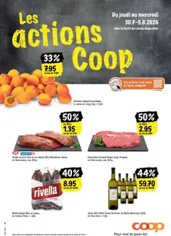 Vorschau des Merkblatts Coop aktionen FR vom Shop Coop gültig von 30.07.2026 bis 05.08.2026