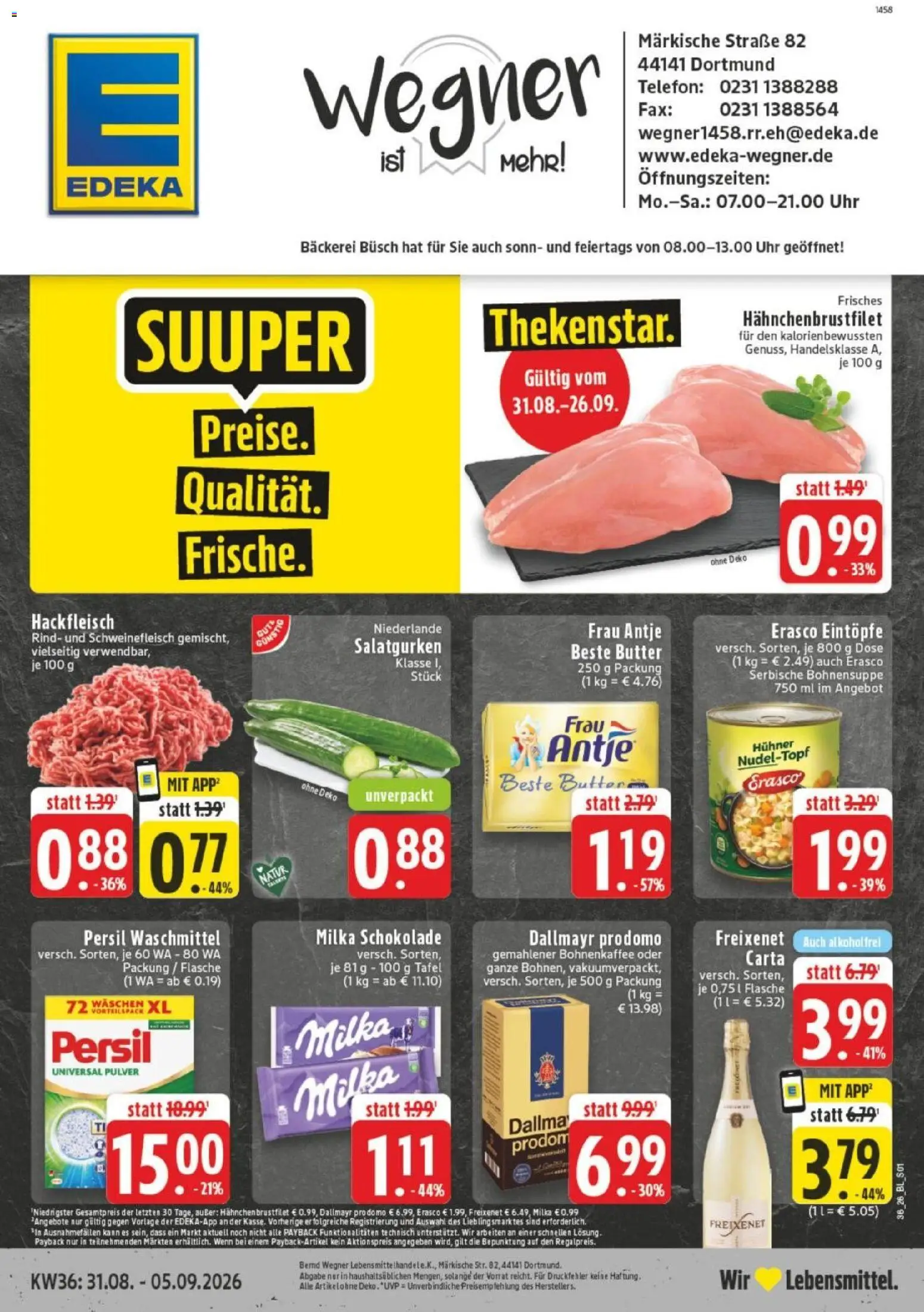 Vorschau von dem Prospekt des Geschäftes Edeka, gültig ab dem 31.08.2026