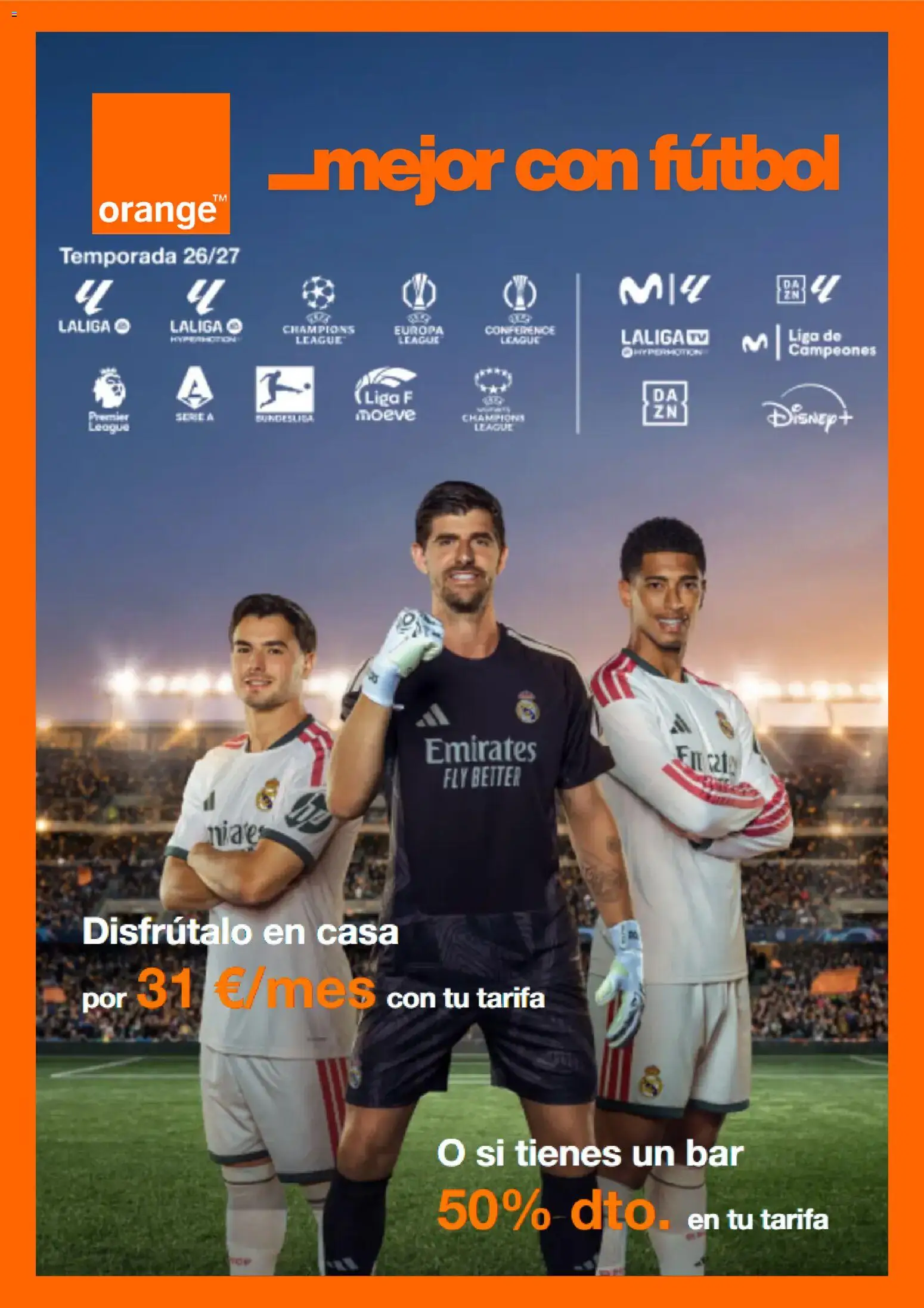 Vista previa del folleto de la tienda Orange válido desde el 25/09/2026 