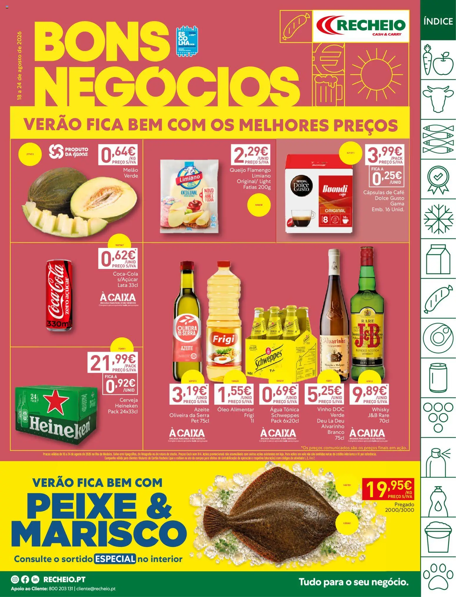 Pré-visualização do folheto da loja Recheio válida a partir de 18/08/2026