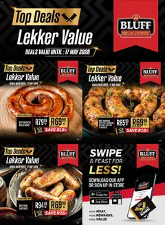 Preview of Bluff Meat Supply flyer valid from 11/05/2026
