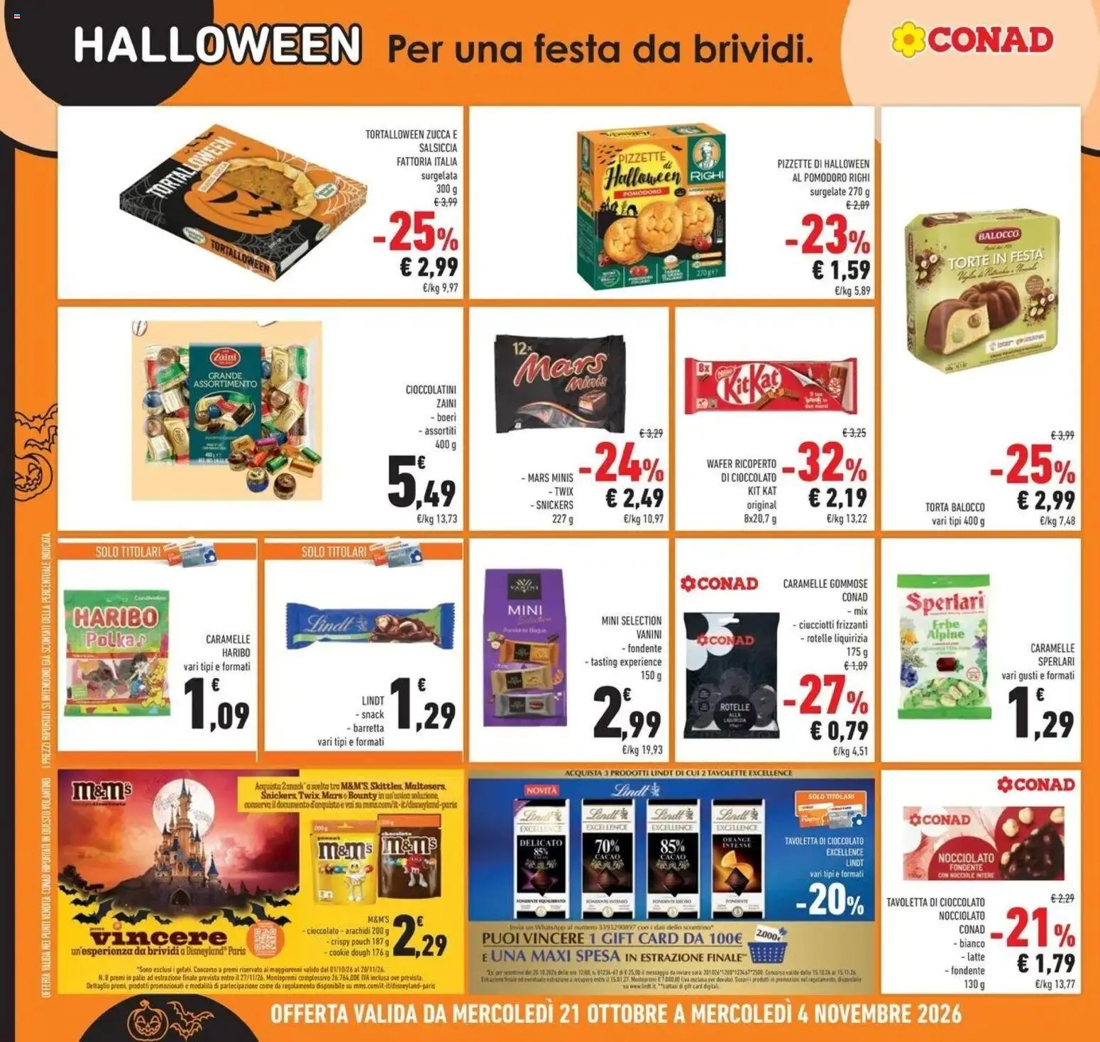 Anteprima dell'opuscolo Conad volantino Rio Saliceto dal negozio Conad valido da 21/10/2026