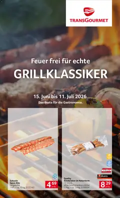 Vorschau der Angebote: Transgourmet Transgourmet Grillklassiker gültig ab 14.06.2026