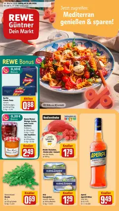 Vorschau von dem Prospekt des Geschäftes Rewe, gültig ab dem 31.08.2026