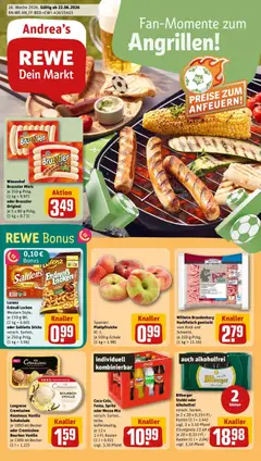 Vorschau von dem Prospekt des Geschäftes Rewe, gültig ab dem 21.06.2026