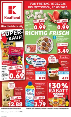 Vorschau von dem Prospekt des Geschäftes Kaufland, gültig ab dem 15.05.2026