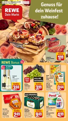 Vorschau von dem Prospekt des Geschäftes Rewe, gültig ab dem 12.10.2026