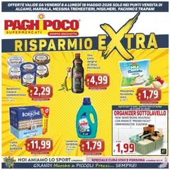 Anteprima dell'opuscolo Paghi Poco volantino Messina, Marsala dal negozio Paghi Poco valido da 08/05/2026