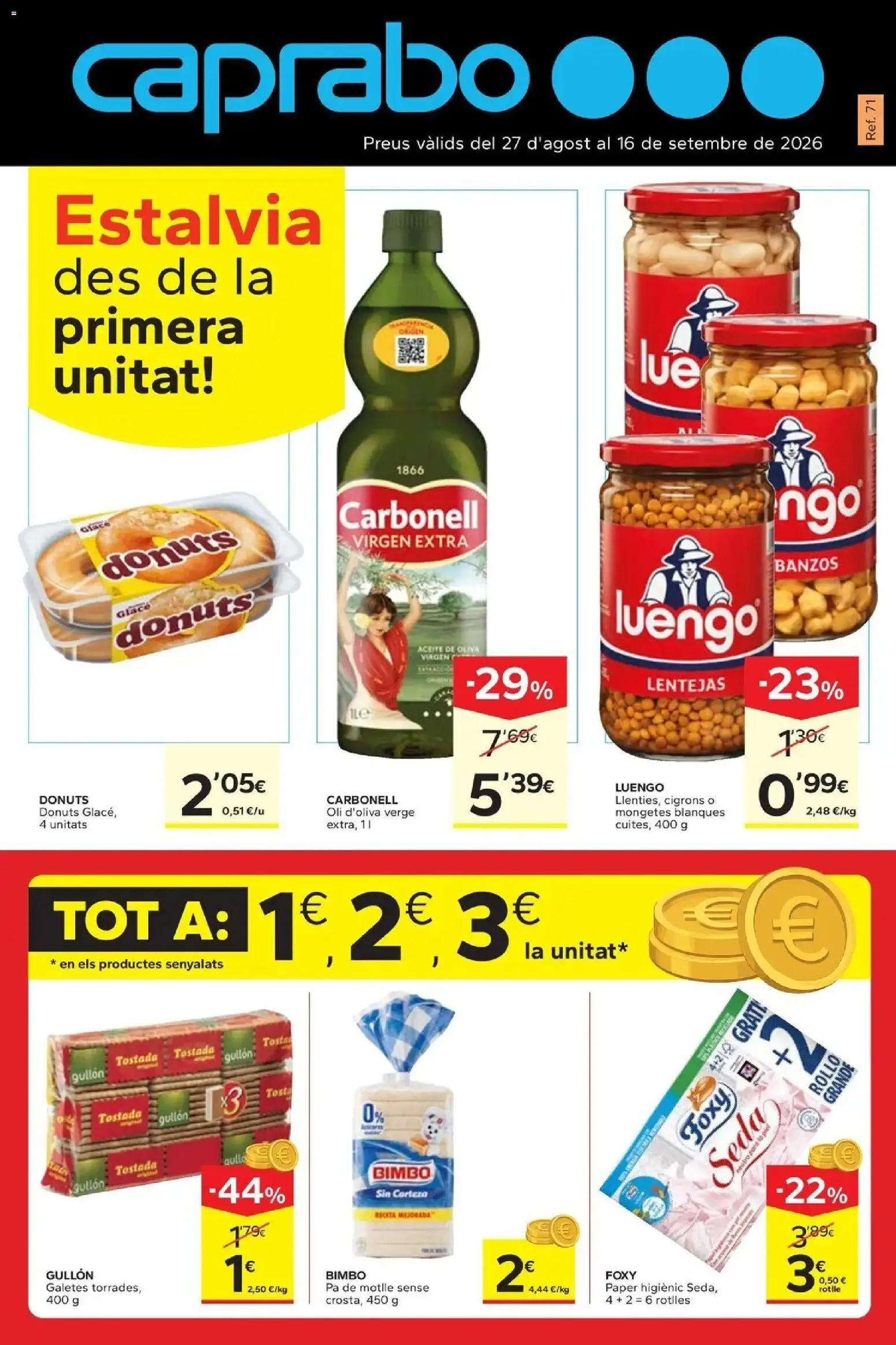 Vista previa del folleto de la tienda Caprabo válido desde el 17/09/2026 