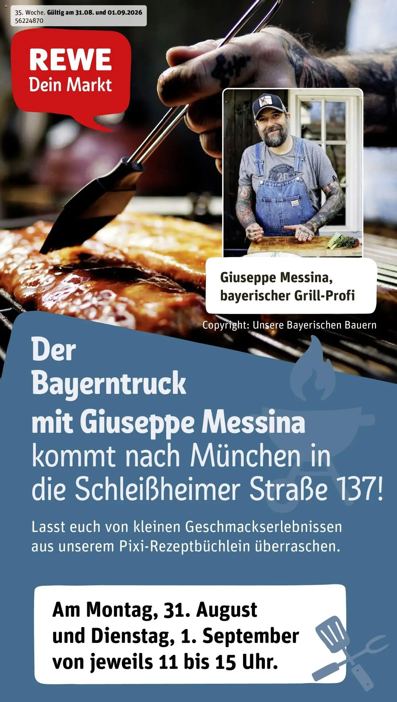 Vorschau von dem Prospekt des Geschäftes Rewe, gültig ab dem 24.08.2026
