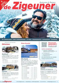 Prévisualisation de De Zigeuner Folder / Publicité du magasin De Zigeuner formulaire valide 07/09/2026