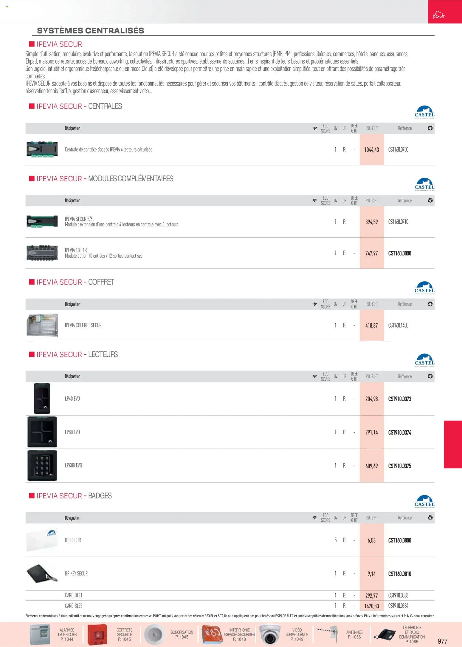 Prévisualisation de Brochure sécurité, communication du magasin Rexel formulaire valide 18/11/2025 - Vidéo, Radio, Portail, Prise