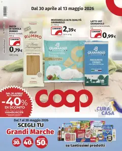 Anteprima dell'opuscolo COOP volantino Settimo Torinese dal negozio COOP valido da 30/04/2026