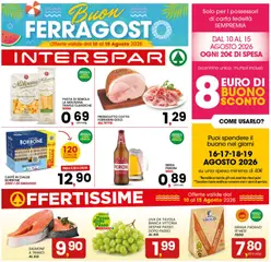 Anteprima dell'opuscolo Interspar volantino dal negozio Interspar valido da 10/08/2026