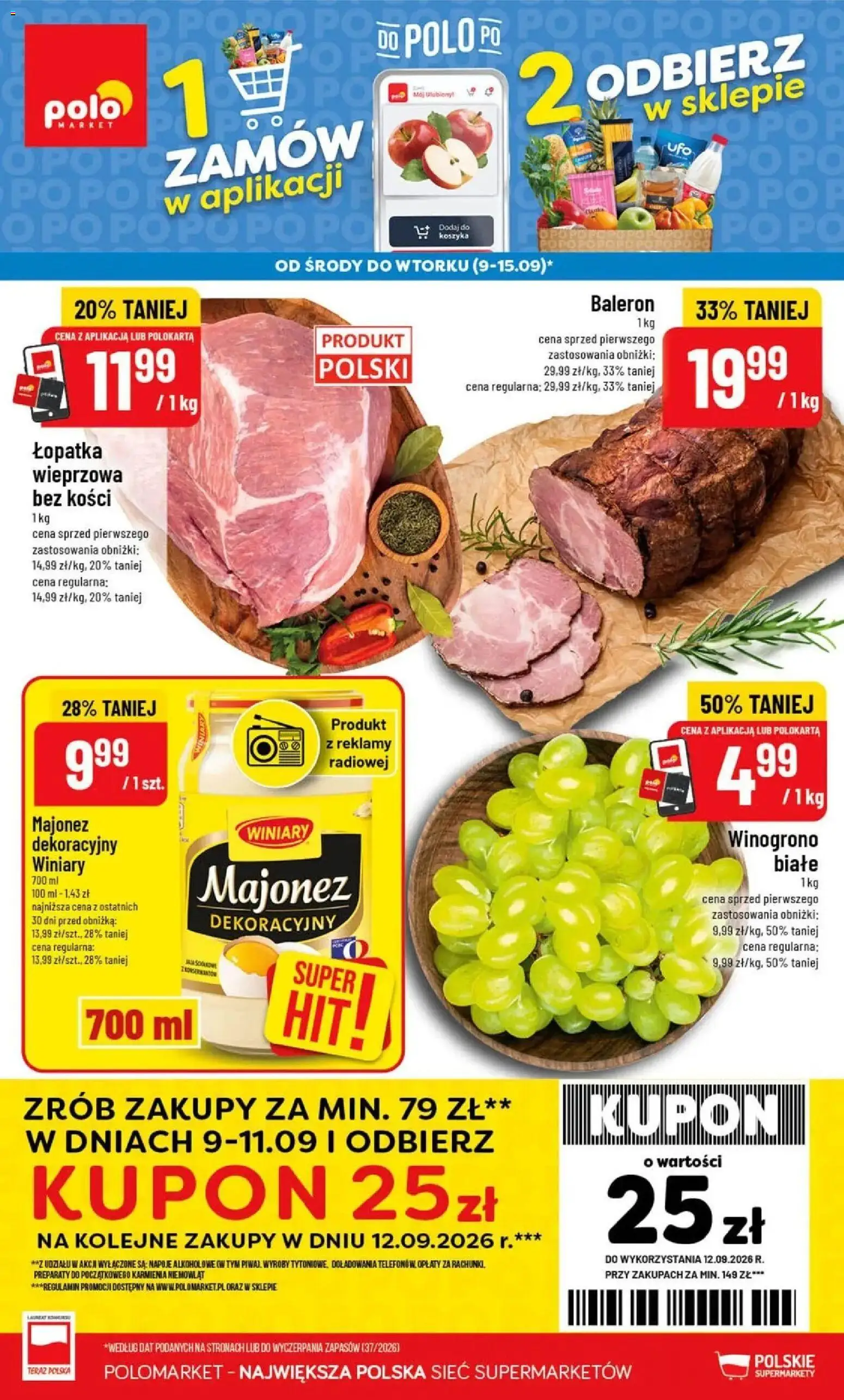Pogląd gazetki "POLOmarket gazetka" ze sklepu POLOmarket ważnej od 09.09.2026