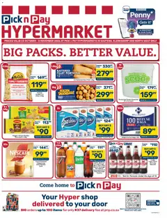 Preview of Pick n Pay flyer valid from 23/10/2026