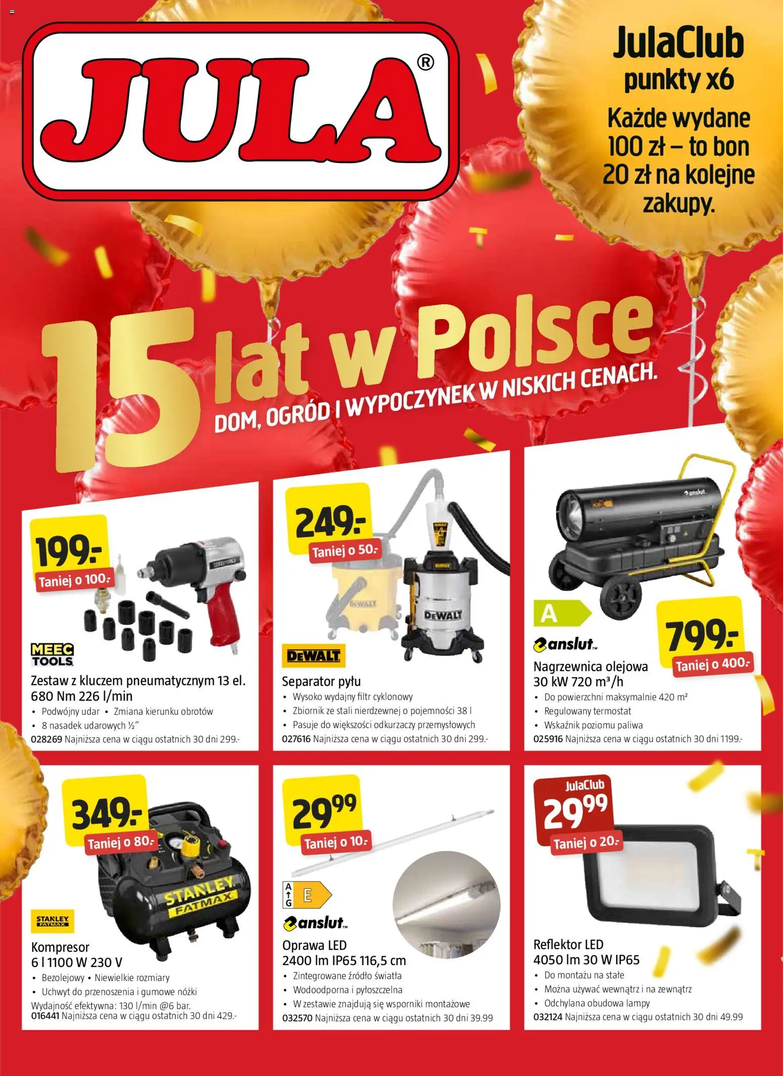 Pogląd gazetki "Jula gazetka" ze sklepu Jula ważnej od 22.10.2026 - Kompresor