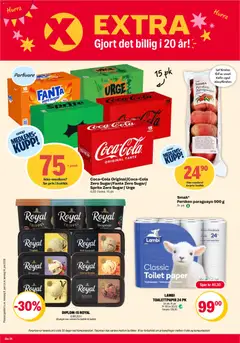 Forhåndsvis Coop Extra kundeavis fra butikk Coop Extra gyldig fra 08/06/2026