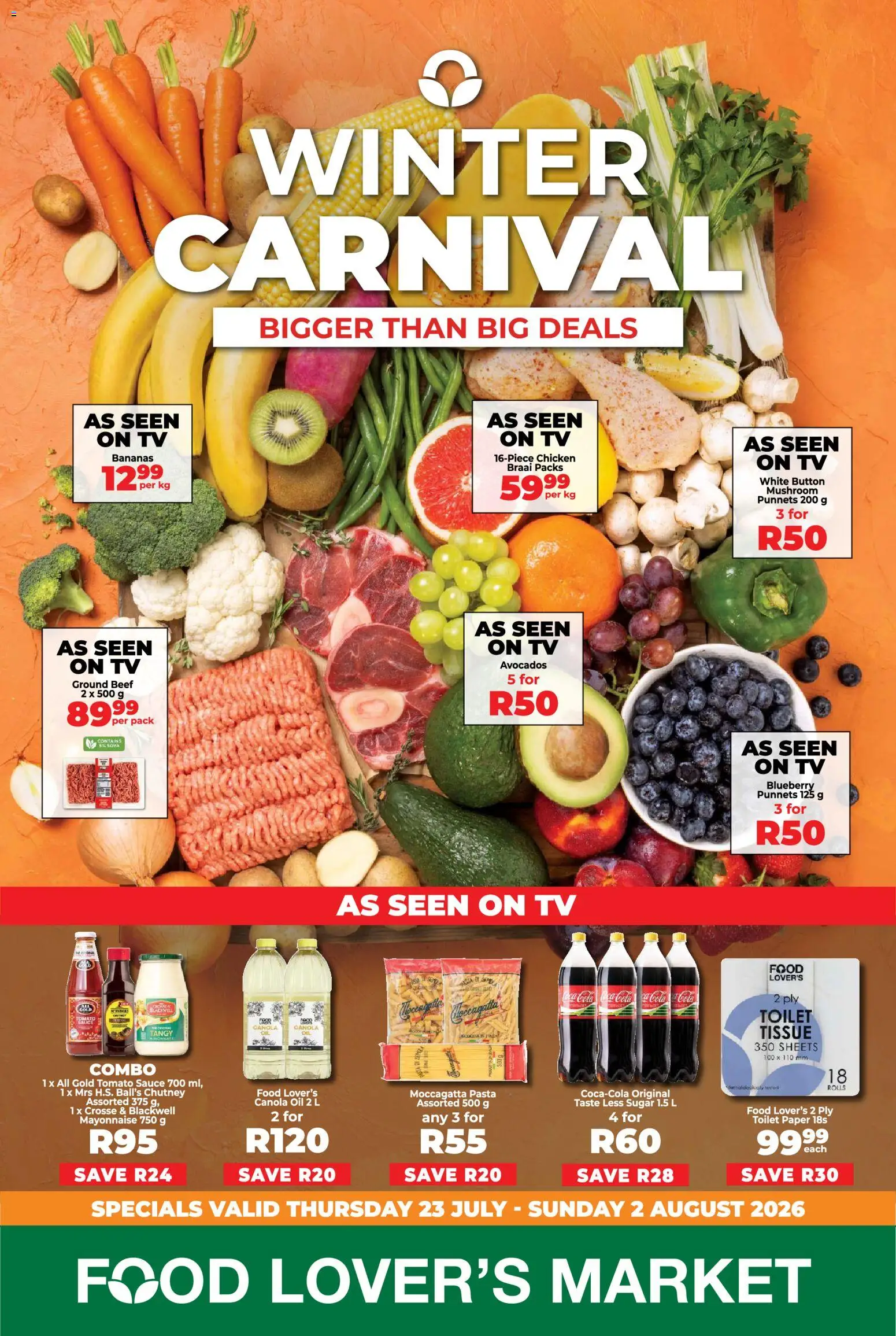Preview of Food Lover's Market flyer valid from 23/07/2026