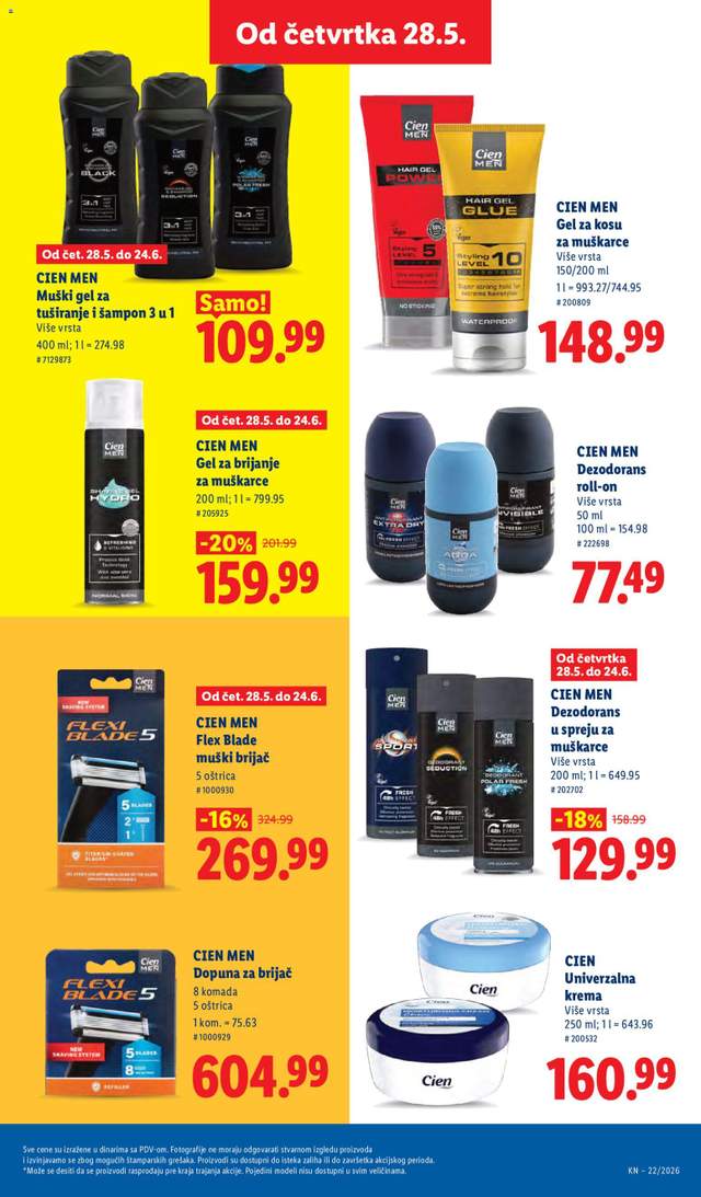 Novi Lidl katalog od 28.05.