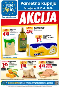 Pregled letka Eurospin Katalog trgovine Eurospin vrijedi od 14.10.2026