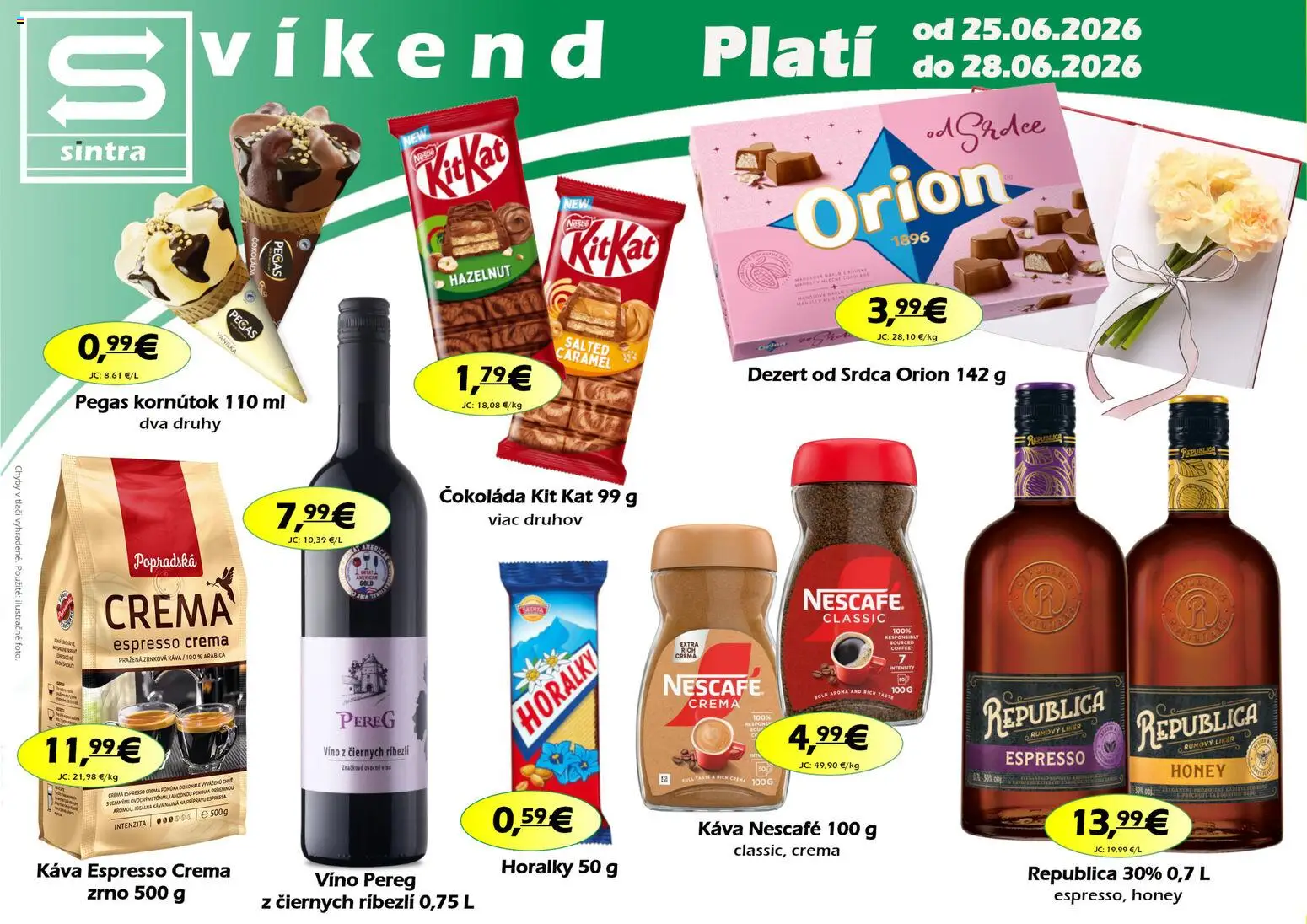 Náhľad Sintra letáku platného od 25.06.2026