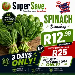 Preview of Super Save flyer valid from 31/07/2026